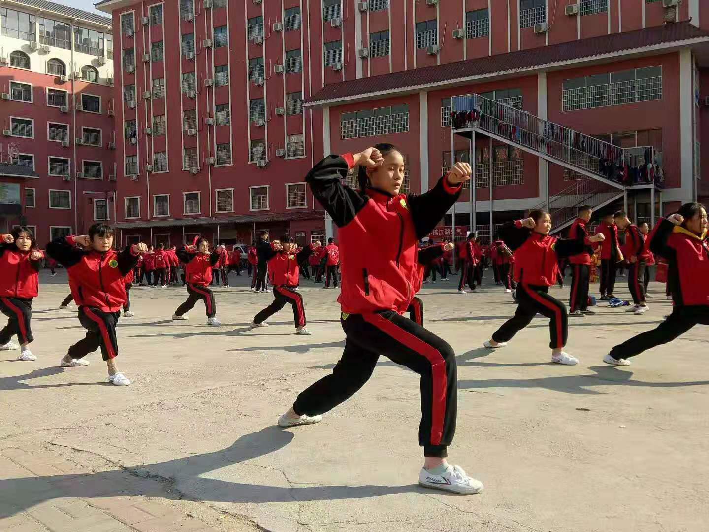 嵩山少林武校食堂